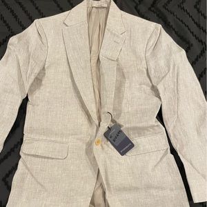 Studio Suits Men’s Custom Pure Linen Suit + custom linen shirt